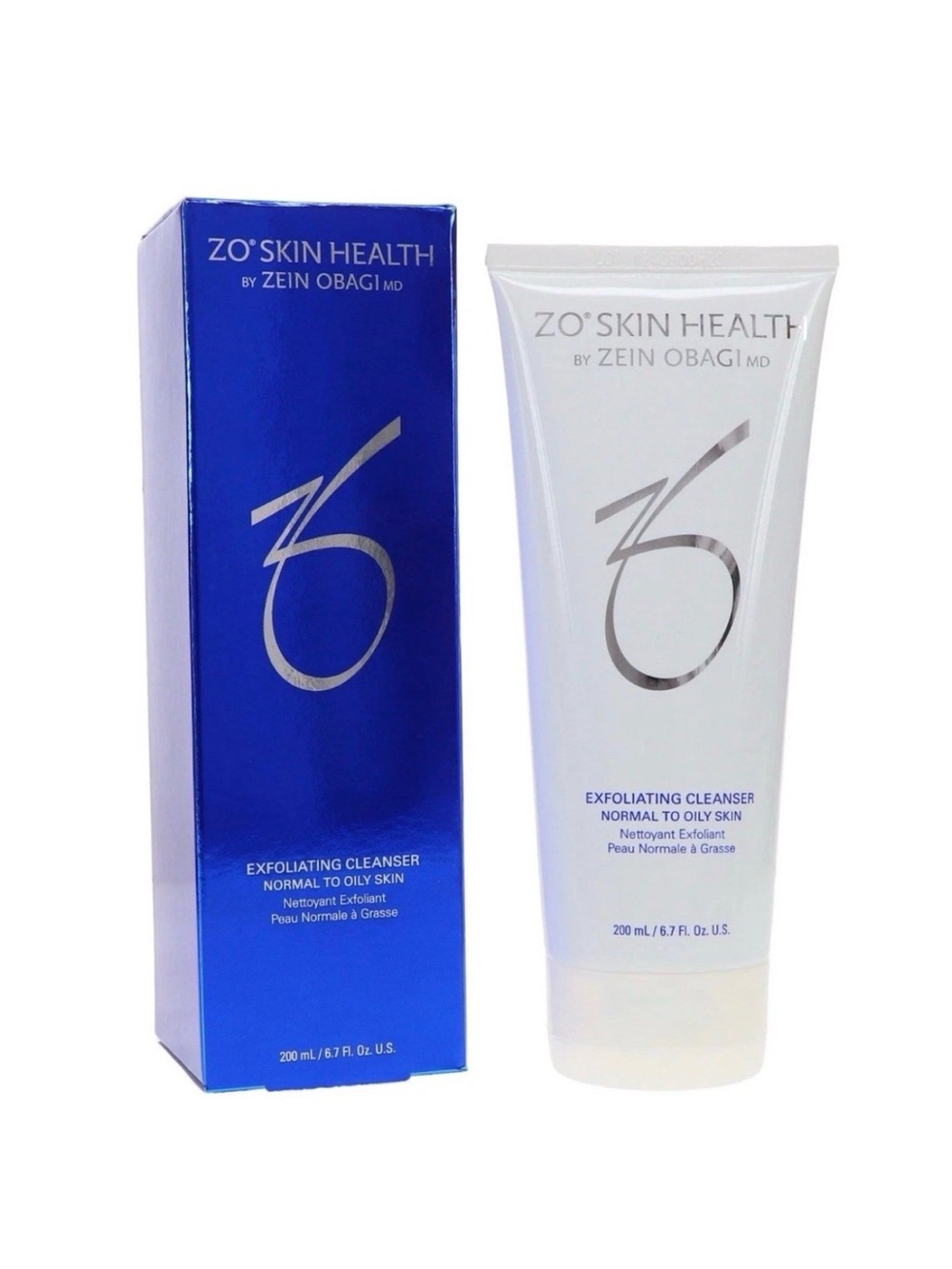ZO Skin Health Exfoliating Cleanser Normal to Oily Skin 6.7oz/200ml New Exp 8/26